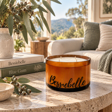 Load image into Gallery viewer, Blue Gum Amber Statement Candle