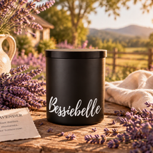 Load image into Gallery viewer, Wild Lavender Black Soy Candle