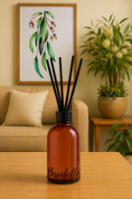 Load image into Gallery viewer, Peppermint Eucalyptus Reed Diffuser - Amber
