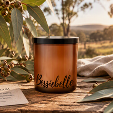 Load image into Gallery viewer, Blue Gum Amber Soy Candle

