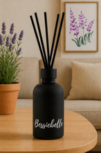 Load image into Gallery viewer, Wild Lavender Reed Diffuser - Matt Black
