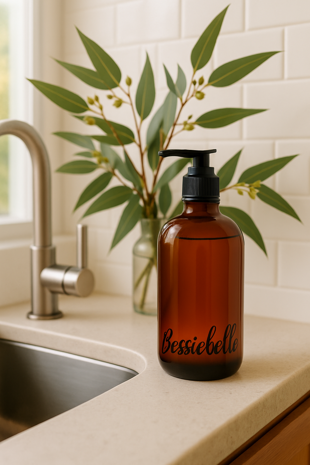 Lemon Scented Eucalyptus Goats Milk Hand Wash