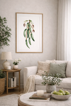Load image into Gallery viewer, Peppermint Eucalyptus Watercolour Print
