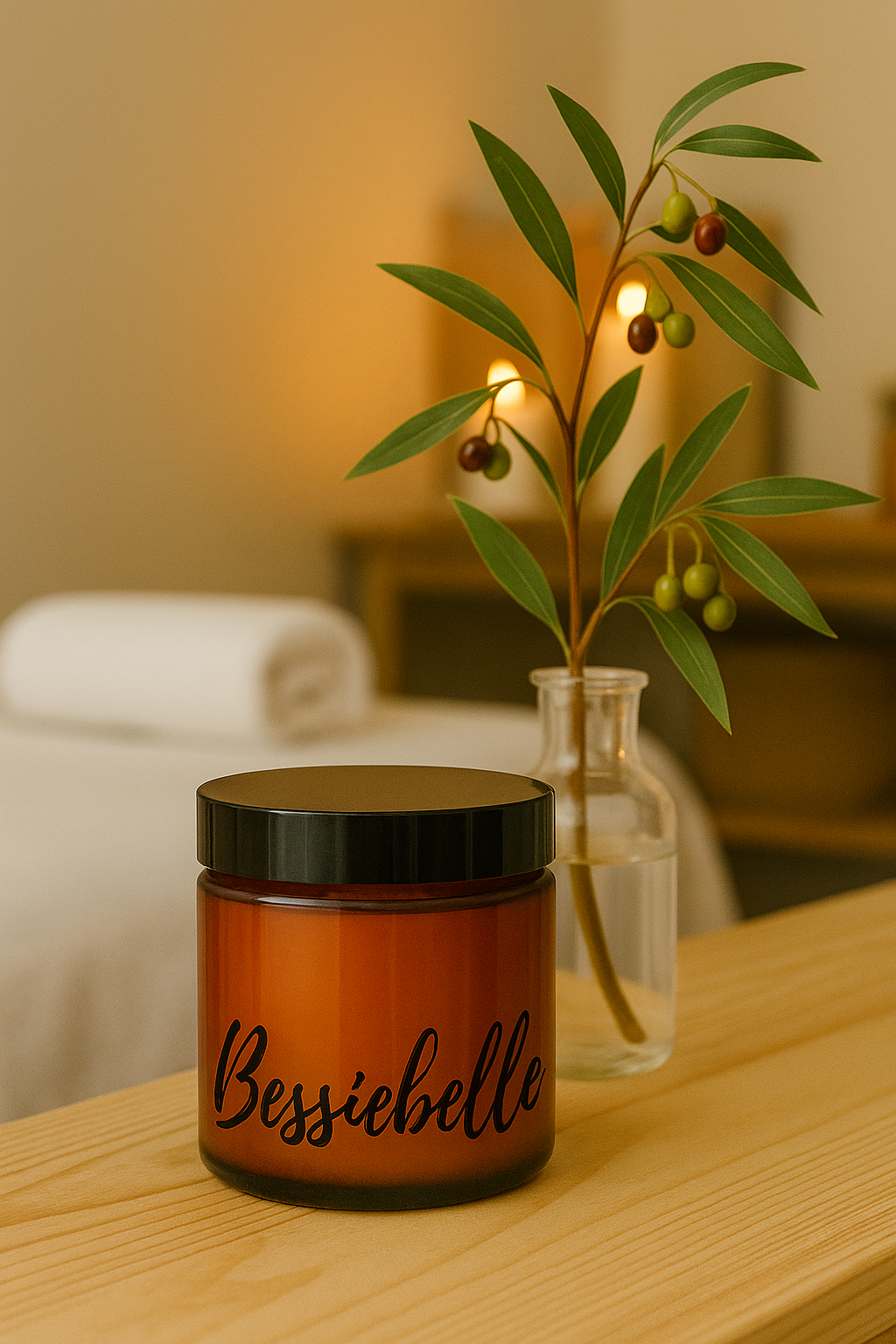 Desert Sandalwood Massage Candle